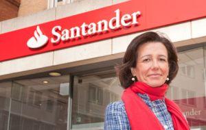 La presidenta del Banco Santander, Ana Patricia Botín y hermanos figuran con 3.450 millones de Euros, tras el fallecimiento de su padre Emilio Botín
