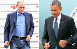 Al igual que el año pasado Vladimir Putin figura como el más poderoso del mundo por delante de Barack Obama 