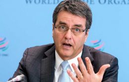 El director general de la OMC viajará a Australia para el G20, del que forma parte India, y aseguró que hará hincapié en la “gravedad de la situación”. 