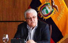 “No vamos a volver a pensar en la guerra con Perú ni con Colombia, pero hay otras amenazas”, señaló Fernando Cordero Cueva