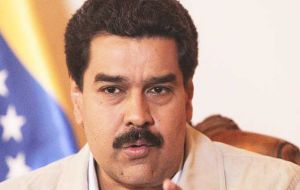 Maduro ha dicho que la situación económica se debe, entre otras cuestiones, a una “guerra económica” promovida por elementos de la oposición