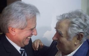 El presidente Mujica, de 79 años, que recibió el testigo de Vázquez el 1 de marzo de 2010 y se lo devolverá dentro de tres meses, se apresta a retornar al Senado.