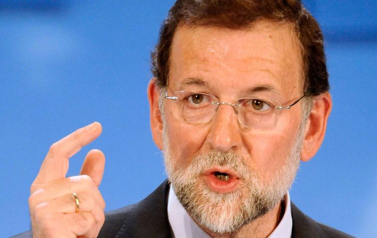 El país ha sido escenario de una creciente ola de manifestaciones y huelgas contra el impopular programa de austeridad del presidente Mariano Rajoy