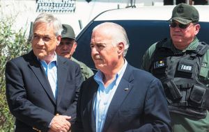 Piñera indicó que pese a las “gestiones” se les negó la posibilidad de visitar un “amigo” algo que, según dijo, es un “derecho en los países democráticos”.
