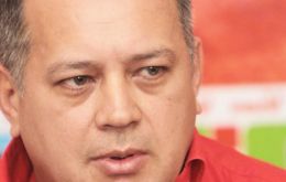 El ex militar Diosdado Cabello es presidente de la Asamblea nacional y número dos del régimen chavista 