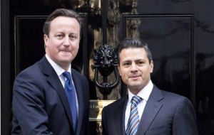 El miércoles se entrevistará con el primer ministro David Cameron, y previamente con el vice premier Nick Clegg