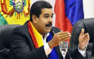 Según Maduro “la derecha de Madrid, la ultraderecha de Bogotá y de Miami, han hecho un eje Madrid-Bogotá-Miami para conspirar contra Venezuela”