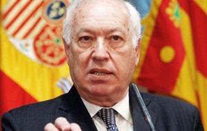 García-Margallo indicó que “no tengo datos para verificar” si la situación en Venezuela constituye una amenaza a la seguridad nacional.