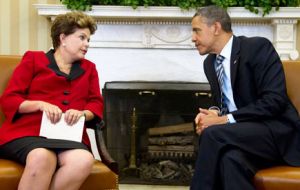 La administración Obama cree que una muestra de apoyo a Brasil podría aumentar el acceso de EE.UU. a la economía brasileña