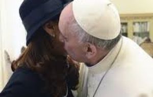 La primera reunión entre Francisco y Cristina se concretó el 18 de marzo de 2013, cinco días después de la sorpresiva elección de Jorge Bergoglio