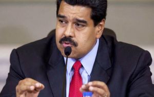 “No somos antiestadounidenses, somos antiimperialistas”, dijo Maduro. “Los problemas que tienen los venezolanos lo resuelven los venezolanos”