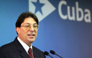 El canciller cubano Rodríguez viaja a Bruselas a adelantar el pacto de diálogo político y cooperación que se cerraría en junio durante la cumbre CELAC/UE.  