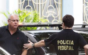 Los pagos efectuados por Leite se realizaron entre 2007 y 2012 y se destinaban a dos directivas de Petrobras, según la declaración divulgada por O'Globo