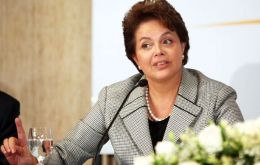 Rousseff rechazó la propuesta de camioneros de crear una tabla de referencia con los costes del transporte de cargas 