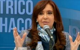 “Quédate tranquilo, que lo sabe hacer en el momento oportuno y adecuado”, dijo la mandataria al aludir a Máximo Kirchner.