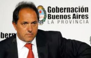 Fernández buscará suceder en la administración bonaerense a Daniel Scioli, el candidato del oficialismo mejor posicionado para llegar a la Casa Rosada