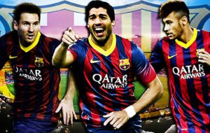 Le siguen el club de Leonel Messi, Luis Suárez y Neymar, Barcelona; el Manchester United; el Bayern Munich y  Manchester City 