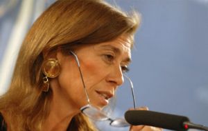 Giorgi resaltó los acuerdos firmados con Rusia el mes pasado en Moscú, entre los presidentes Cristina Fernández de Kirchner y Vladimir Putin