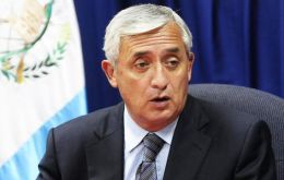 “Yo tengo un mandato constitucional y estoy dispuesto a cumplirlo”, declaró el presidente Pérez Molina en respuesta a las manifestaciones