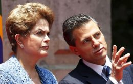 Rousseff dijo que están las “condiciones para duplicar el intercambio comercial en pocos años y por ello “se negociaron importantes acuerdos sectoriales”  (Foto Reuters)