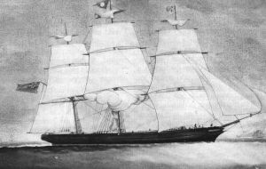 El velero “Mimosa” zarpó con destino a Argentina el 28 de mayo de 1865 con más de 150 hombres y mujeres que habían decidido establecerse en Patagonia