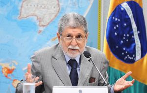“Si no nos ocupamos de la paz y la seguridad del Atlántico Sur, otros se van a ocupar”, dijo Celso Amorim, ex ministro de defensa de Brasil 
