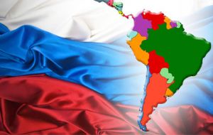 América Latina es un continente prioritario para Rusia con el que intentan mantener canales crecientes de colaboración tanto política como económica.