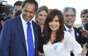 “Esto significa que Scioli ha capturado todo el voto del Frente para la Victoria. El partido ha aceptado” el apoyo de Cristina Fernández a Scioli