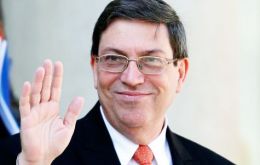 Cuba anunció que al acto de apertura de su embajada en Washington, irá una delegación encabezada por el ministro de relaciones exteriores Bruno Rodríguez