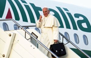 Las declaraciones fueron realizadas a pocas horas que el Papa arranque hacia Ecuador, primera etapa de su gira que lo llevará también a Bolivia y Paraguay.