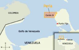  Repsol y la compañía italiana Eni descubrieron en 2009 el bloque Cardón IV, en el que se encuentra el campo Perla