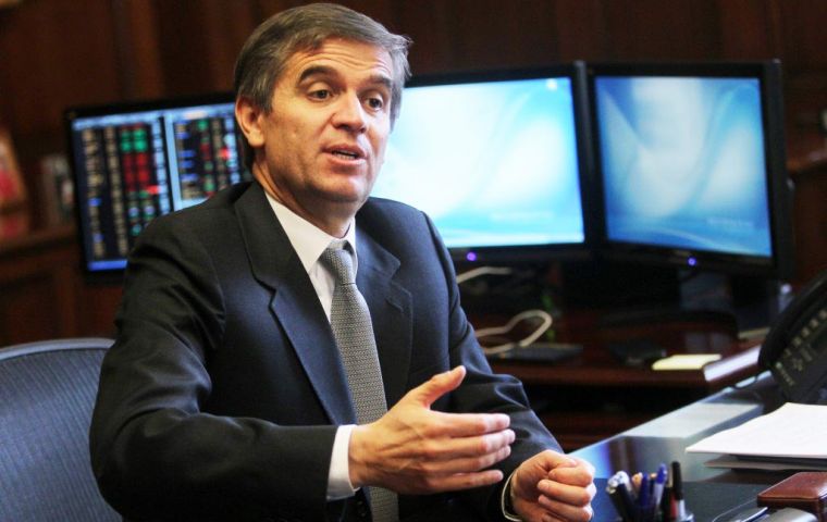 El presidente del Banco Central, Rodrigo Vergara, admitió que se podría revisar nuevamente a la baja la proyección de crecimiento el próximo septiembre