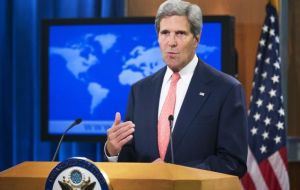 Kerry dijo estar “profundamente perturbado” y expresó preocupación por lo que llamó el uso de la justicia para “castigar” a disidentes en Venezuela.