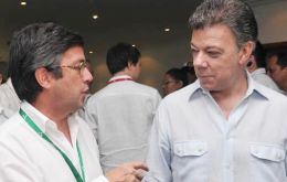 “Su trabajo incansable por el continente es un orgullo para Colombia”, señaló el mandatario Juan Manuel Santos