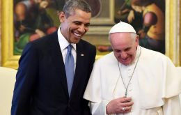  Obama, de confesión protestante, reconoce sin ambages su admiración por el papa latinoamericano y no duda en elogiar su “precioso pensamiento” 