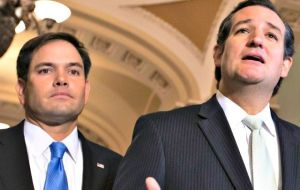 Los senadores Marco Rubio y Ted Cruz, ambos precandidatos a la presidencia, la renuncia de Boehner ha sido bien recibida, “ya era hora de pasar página”