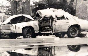 El 21 de septiembre de 1976, Letelier fue asesinado con una bomba activada por control remoto, que se estaba debajo del automóvil en que se desplazaba. 