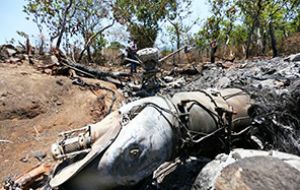 El Ejército recordó que 'Cuñado' participó en el 2000 en el derribo en Antioquia de ”un helicóptero con 53 militares a bordo”.