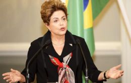 “No es el Gobierno el que está siendo acusado”, manifestó Rousseff, quien insistió en que las personas involucradas en la corrupción están en prisión.