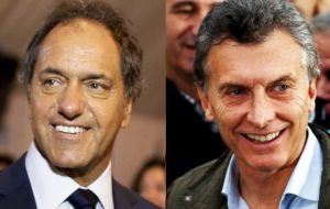La fórmula oficialista de Scioli y Zannini nunca supo donde estaban los diez puntos de diferencia sobre Mauricio Macri y Gabriela Michetti