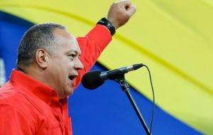 “Hoy la institución más pervertida, corrompida y desprestigiada del mundo como es OEA” amenaza al pueblo de Venezuela dijo Diosdado Cabello