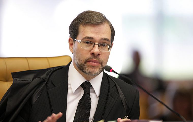 El Tribunal no forma parte de la comitiva enviada por el Gobierno”, dijo el presidente del TSE, José Antonio Dias Toffoli