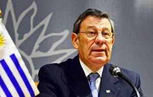 El canciller uruguayo, Rodolfo Nin Novoa, señaló que “todavía no están dadas las condiciones” para sancionar a Venezuela