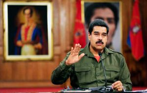 “No aceptaré ninguna ley de amnistía porque se violaron los derechos humanos. Y así lo digo y así me planto” sostuvo Maduro durante su programa semanal 