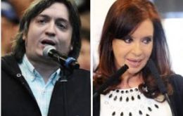 La gran ausente en el Congreso fue Cristina Fernández y también los diputados del FpV, entre ellos su hijo Máximo, que acordaron no asistir al acto