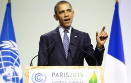 “Lo que importa es que hoy podemos estar más seguros de que el planeta va a estar en mejor forma para la nueva generación”, destacó Obama