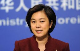 “El Gobierno chino se opone firmemente al ensayo”, realizado “a pesar de la oposición de la comunidad internacional”, declaró la portavoz Hua Chunying.