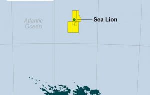  La proyección de crecimiento de producción de Sea Lion ha sido aumentada a unos 85.000 barriles por día, desde los 60.000 barriles estimados originalmente