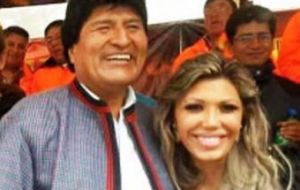 La relación que tuvieron Morales y Zapata, y de la que en 2007 nació un niño, se conoció hace unas semanas, en medio de la campaña del referendo