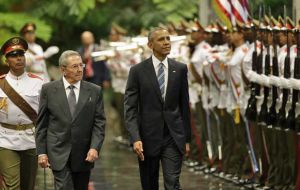 Reconocemos la posición del presidente Obama y su gobierno contra el bloqueo y de los llamados que hizo al Congreso para que lo elimine, señaló Castro